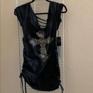 Tunic.....w/ cross design on front
